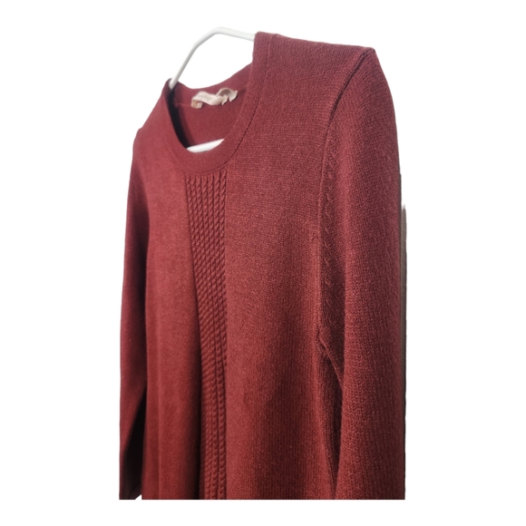 Soft Surroundings Priscilla Lightweight Cable Knit Swing Sweater Size Small - Picture 3 of 8